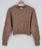 Kerisma Textured Knit Sweater Taupe S / M Photo 0