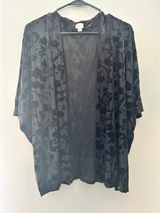 A New Day Black Cardigan OS Photo 0