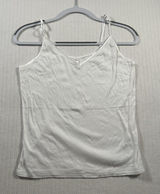 Victoria’s Secret Women’s White Cami Tank Top Size Large Adjustable Straps Photo 0