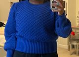 Blue Sweater Size L Photo 0
