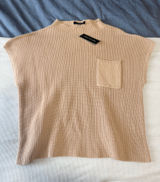 Sweater vest Tan Size M Photo 0