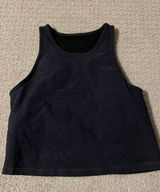 Vuori Tank Top Grey Crop Photo 0