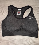 Grey Gymshark Sports Bra Vital Seamless Photo 0
