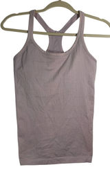 Lululemon‎ Ebb to Street Tank Top Light Purple Ribbed Racerback Built in Bra 6 Photo 0