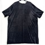 H&M Velvet Rhinestone Dress Women’s XXL Black Short Sleeve Mini Holiday Party Photo 0