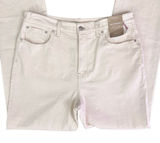 Madewell 90s Straight Jeans High Rise Size W31 White Cream Fitted Through Hip Photo 0
