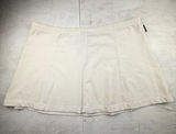 Nike Court Tennis Skort White Athletic Skirt‎ Built In Shorts Size M Photo 0