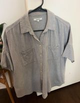 Madewell Short Sleeve Button Down Shirt Photo 0