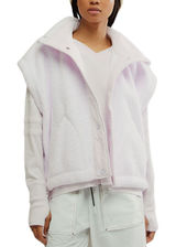 FREE PEOPLE shout it out fleece lilac Photo 0