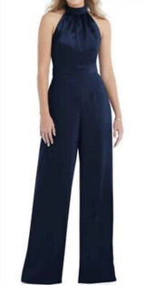 After Six Navy Pantsuit Size Small NWOT Photo 0
