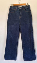 Abercrombie & Fitch Curve Love 90s Relaxed Jeans High Rise Dark Wash 28 Regular Photo 0