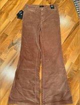 Silver isbister 70’s flare brown curdory wide flare pant‎ NWT retro size 28/33 Photo 0