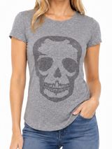 Zadig & Voltaire -‎ New! Skull Cotton & Modal T-shirt - Navy Photo 0