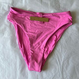 Skims swim bottoms MID WAIST COLOR NEON‎ ORCHID SIZE XS NWT Photo 0