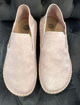Birkenstock Callan Womens Slip On Shoes Pink Suede leather Size 38/7 Photo 0