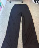 Wide leg trousers Black Size M Photo 0