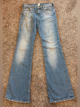 Lucky Brand Sundown Bootcut Denim Jeans Women 6/28 Blue Light Wash Casual Y2K Photo 0