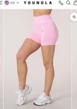 young la pink shorts Size M Photo 0