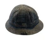 Vintage Irish Donegal Tweed 100% Wool Hand Woven Bucket Textured Photo 0