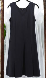 Theory Navy Blue Chic Careerwear Going Out Mini Dress Women’s Size S Photo 0