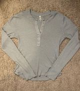 Free People Long Sleeve Top Thermal Photo 0