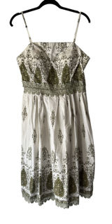 Y Apparel Dress Y2k Fairy Small White Green Boho Sundress‎ Crochet Lace Midi Photo 0
