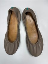 TIEKS Classic Leather Ballet Flats in Taupe S-596 Sz 10 Photo 0