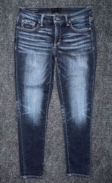 Buckle Black Fit No 53 Ankle Skinny Stretch Jeans Womens 29 x 27.5 Dark BBW3811A Photo 0