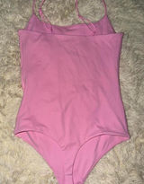 Nuuds Bodysuit Size XS NWOT Bubble Gum‎ Pink Photo 0