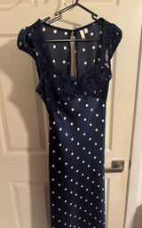 polka dot dress Blue Size M Photo 0