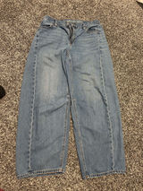 American Eagle Barrel Jeans Photo 0