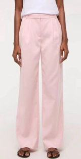 Abercrombie‎ & Fitch Women's Pink The Sloane Tailored Wide Leg Pant Size 32 Photo 0