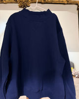 Navy Blue PARKE Sweatshirt Photo 0