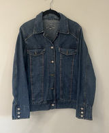 Vintage Y2K Lee Blue Jeans Riders Women’s Denim Jacket Size M Western Photo 0