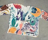 Vintage Kolorway USA Astrology Long Sleeve Sweater Photo 0