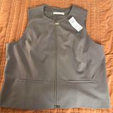 Abercrombie & fitch taupe zippered vest large Photo 0