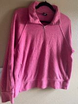 NIKE HYPERNATURALS Dessert Berry Pink 1/2-ZIP PULLOVER SWEATER‎ Size Large Photo 0