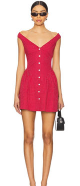 NWT Frankie’s Bikinis red charlotte ladybug dress Photo 0