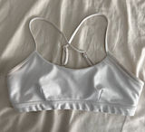 Alo off white airlift sports bra medium Photo 0