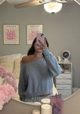 Hollister Off-The-Shoulder Crewneck Photo 0