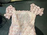Bella Barnett Pink Floral Dress Large Photo 0