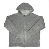 Madewell MWL Betterterry Full-Zip Hoodie Sweatshirt Size M Gray Cozy Lounge‎ Photo 0