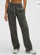 Lululemon Dance Studio Pants Mid-Rise (Palm Deco Green) Photo 0