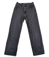 Levis Premium Dad Jean‎ Washed Black High Rise Straight Leg Denim Women's 27x30 Photo 0