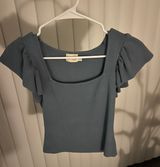 Blouse Blue Photo 0