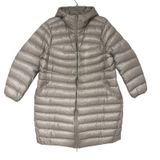 Lands End 1X Lightweight Puffer Coat Hooded Quilted Down Fill Winter Warm Photo 0