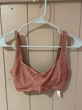 Aerie Orange and Pink Swimsuit Top Photo 0