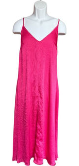 NWT Womens Asos Topshop Fuschia Sleeveless Midi Dress - Sz 6 Photo 0