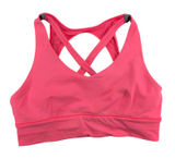 Born Primitive Women Pink Strappy Criss Cross Sports Bra‎ XXL Activewear Gym Photo 0