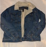 Wrangler Sherpa Lined Denim Jacket Photo 0